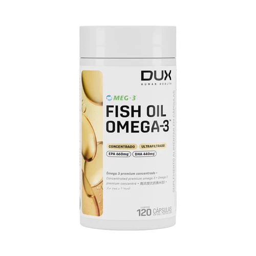 FISH OIL - POTE 120 CÁPSULAS - DUX