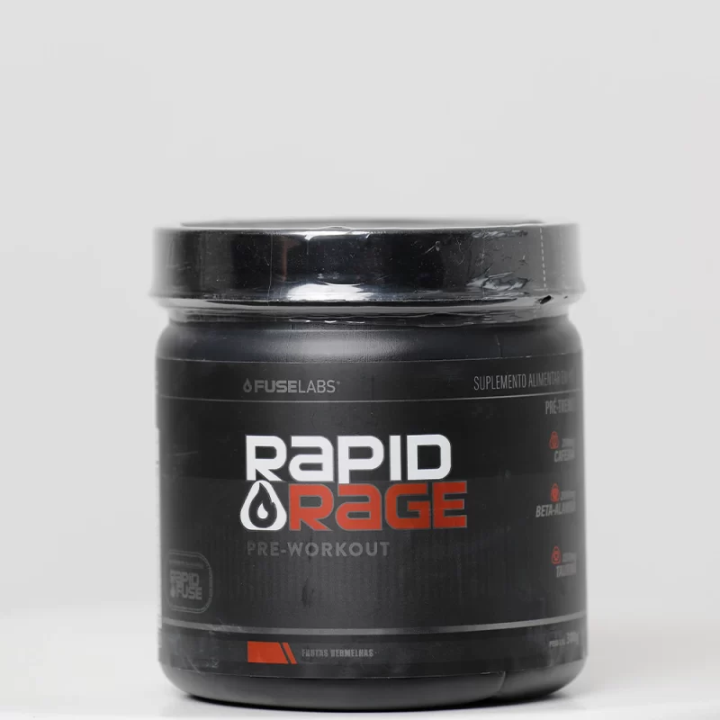PRÉ-TREINO RAPID RAGE 300G - FUSELABS