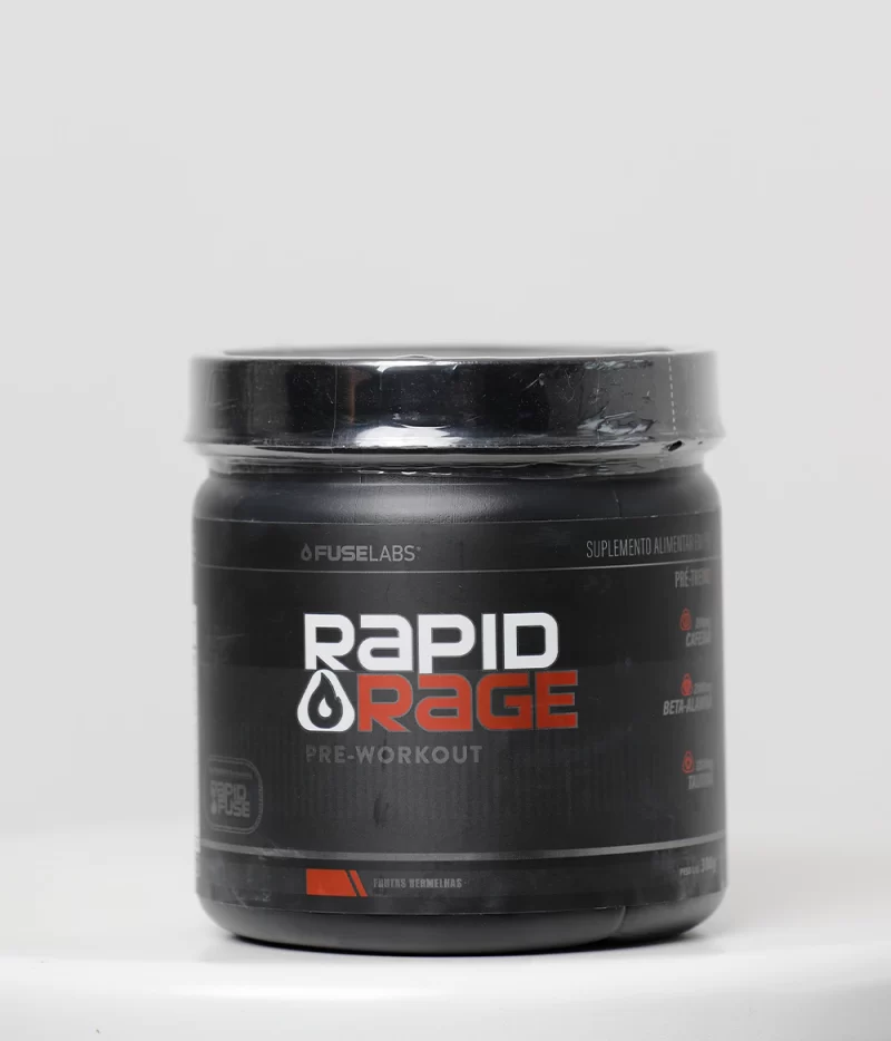 PRÉ-TREINO RAPID RAGE 300G - FUSELABS