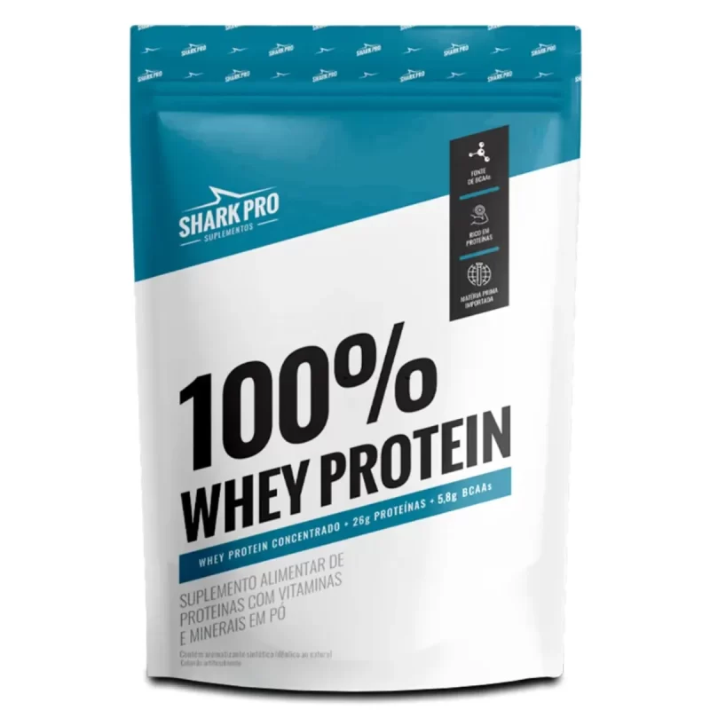 100% WHEY PROTEIN (900G) - SHARK PRO