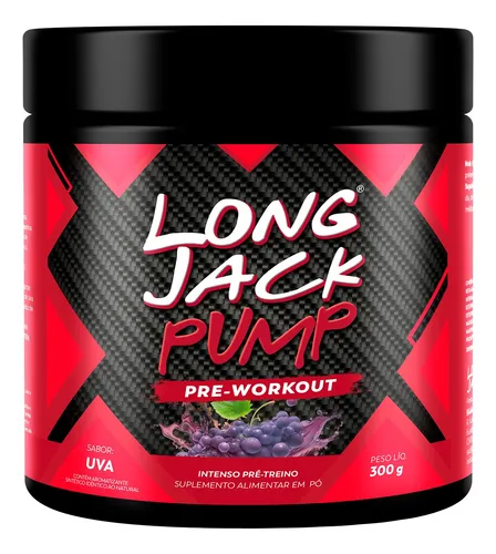 PRÉ-TREINO PUMP (300G) - LONG JACK