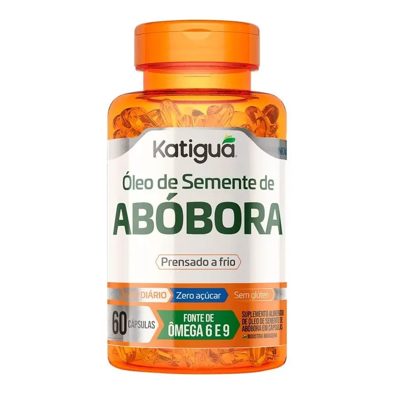 OLEO DE SEMENTE DE ABOBORA 60 CAPS - KATIGUA