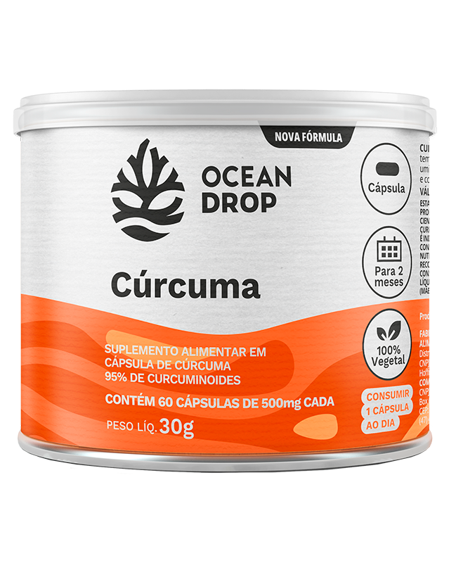 CURCUMA 60 CAPSULAS - OCEAN DROP