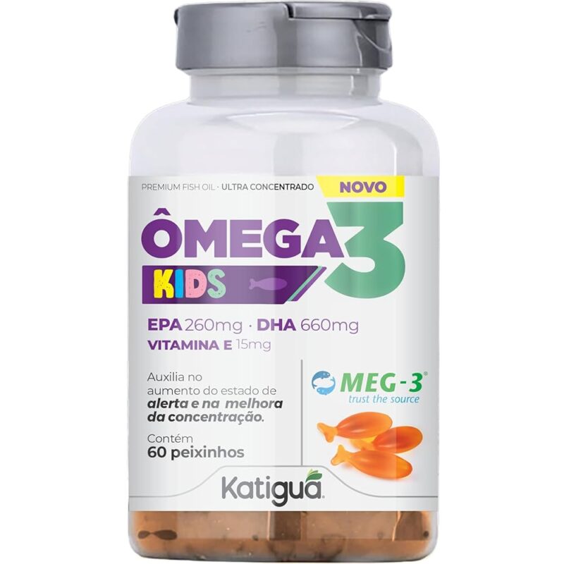 OMEGA 3 KIDS 60 PEIXINHOS - KATIGUA