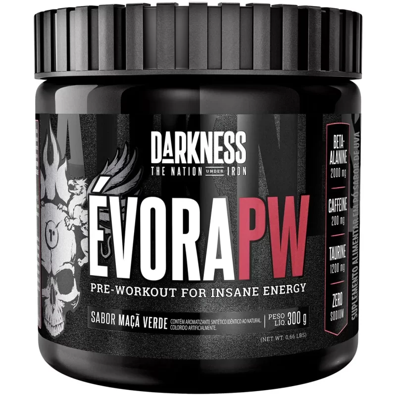 PRÉ TREINO - EVORA PW 300G - DARKNESS