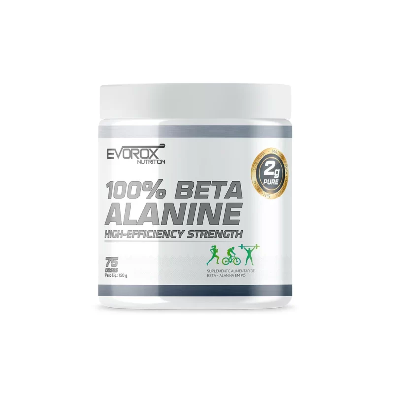 BETA - ALANINE EM PÓ 150G - EVOROX
