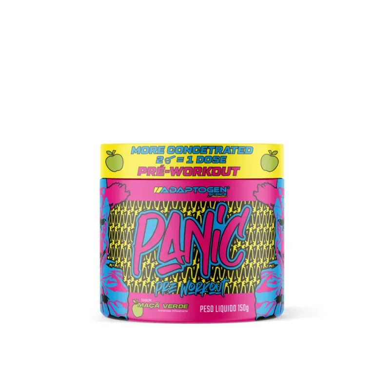 PRÉ TREINO PANIC 150G - ADAPTOGEN