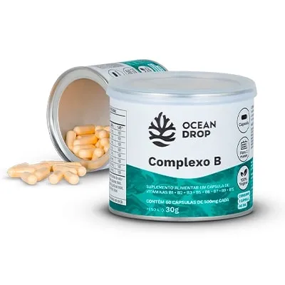 COMPLEXO B 60 CAPSULAS - OCEAN DROP